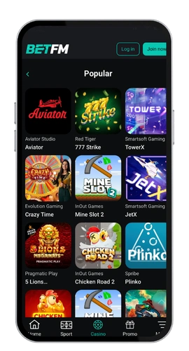 BetFM Casino online